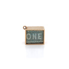 Ogden of Harrogate Jewellery 9ct Yellow Gold £1 Emergency Box Charm