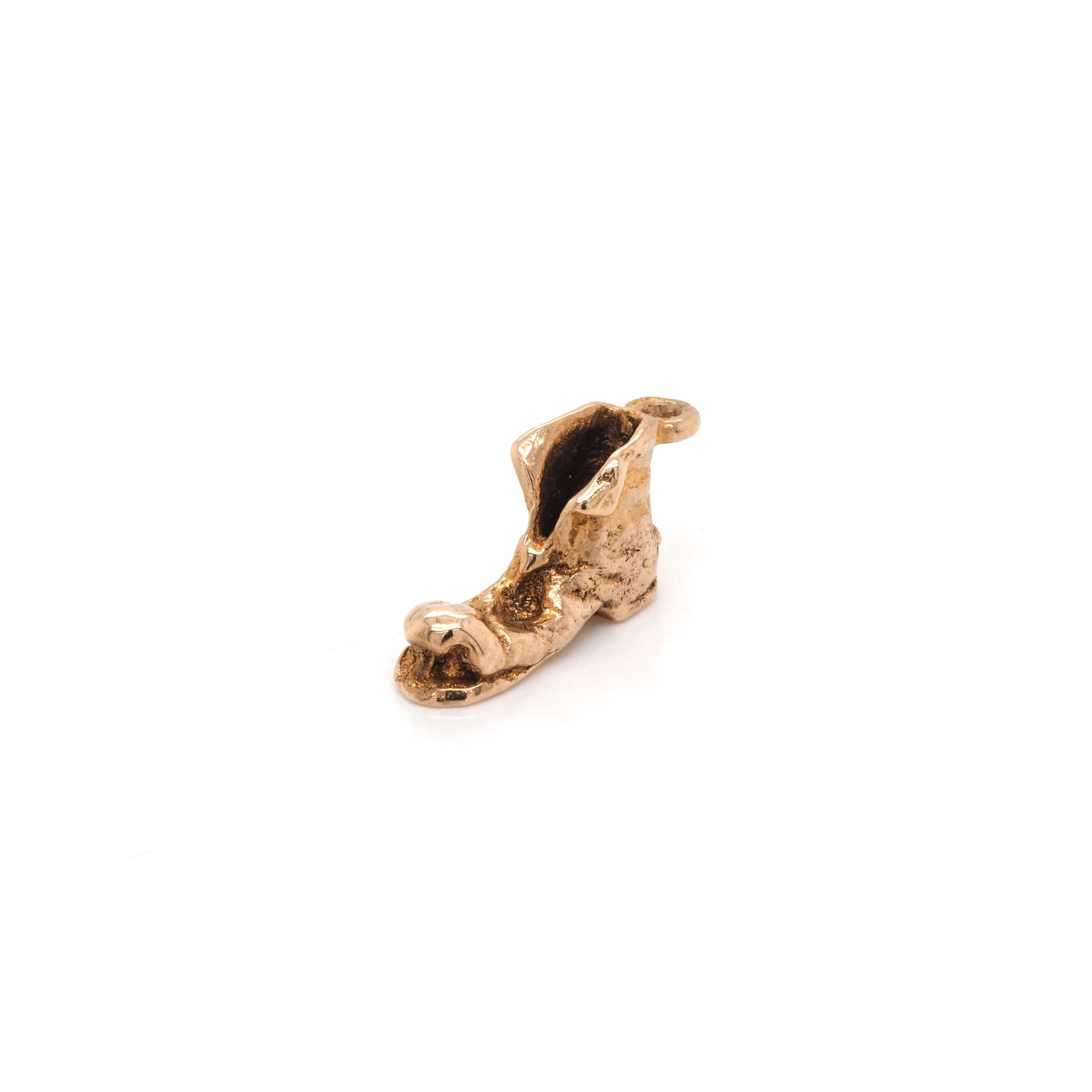 Ogden of Harrogate Jewellery 9ct Yellow Gold Boot Charm