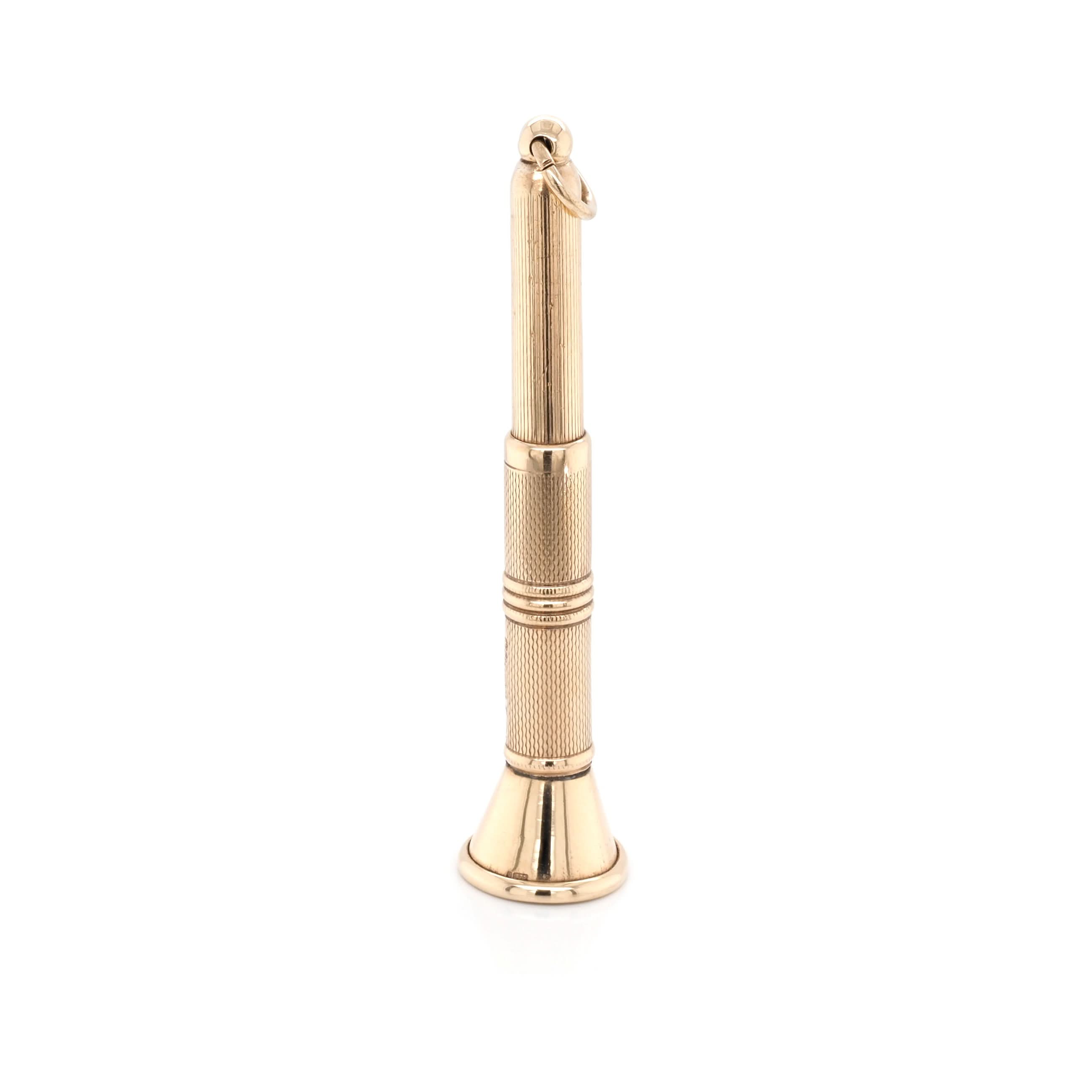 Ogden of Harrogate Jewellery 9ct Yellow Gold Cigar Piercer