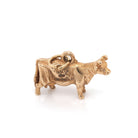 Ogden of Harrogate Jewellery 9ct Yellow Gold Cow Charm