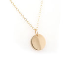 Ogden of Harrogate Jewellery 9ct Yellow Gold Disc Pendant