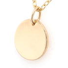 Ogden of Harrogate Jewellery 9ct Yellow Gold Disc Pendant