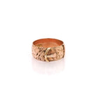 Ogden of Harrogate Jewellery 9ct Yellow Gold Edwardian Buckle Ring, c.1912