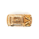 Ogden of Harrogate Jewellery 9ct Yellow Gold 'Just Married' Car Charm