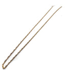 Ogden Of Harrogate Jewellery A 9 carat yellow gold 18" Twist Chain