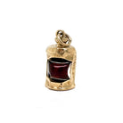 Ogden Of Harrogate Jewellery A 9 carat yellow gold Lamp Charm