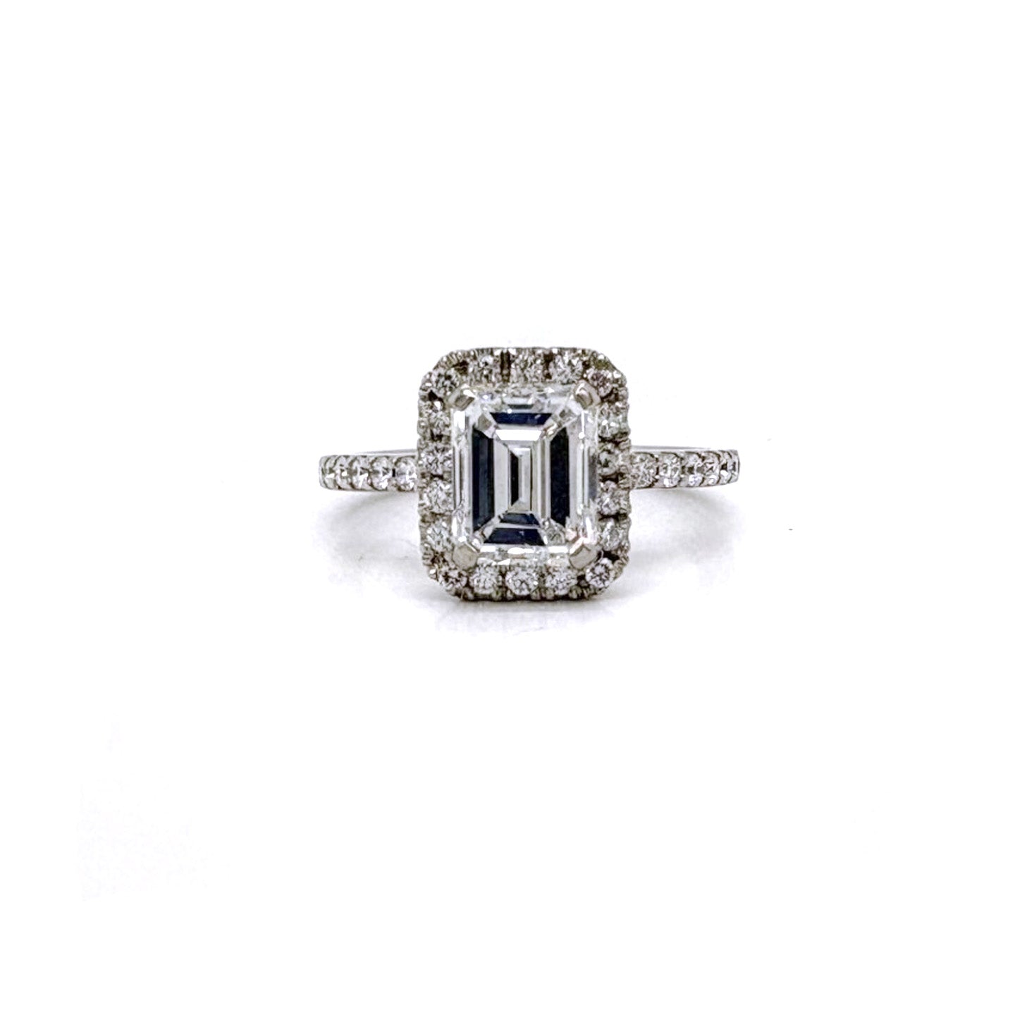 Ogden Of Harrogate Jewellery A Diamond Cluster Ring,