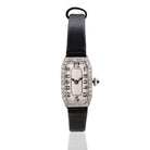 Ogden of Harrogate Jewellery Art Deco Diamond-Set Platinum Cocktail Watch