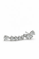 Ogden Of Harrogate Jewellery Diamond Dangly Earrings, 18ct White Gold