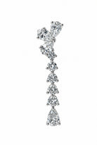 Ogden Of Harrogate Jewellery Diamond Dangly Earrings, 18ct White Gold
