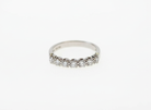 Ogden of Harrogate Jewellery Diamond Half-Eternity Ring in Platinum
