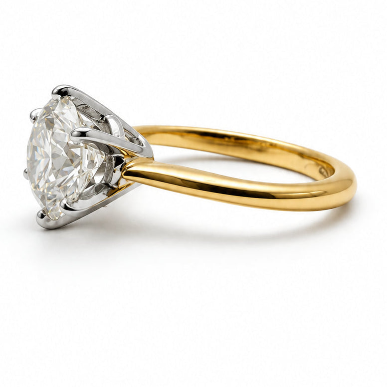 Ogden Of Harrogate Jewellery Diamond Solitaire, 18CT Yellow Gold