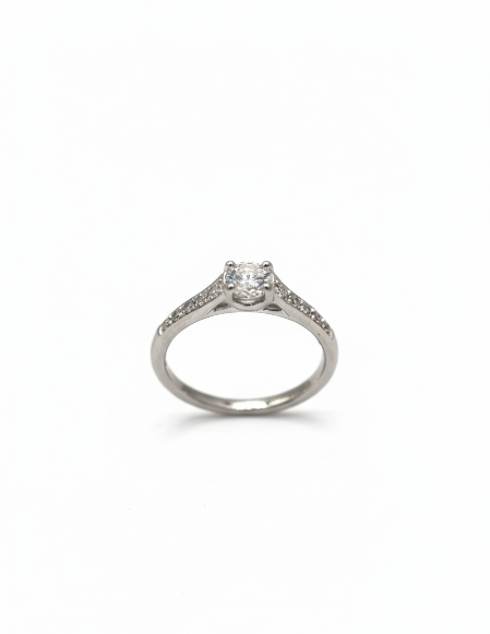 Ogden of Harrogate Jewellery Diamond Solitaire Ring in Platinum