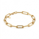 Ogden Of Harrogate Jewellery Fancy Oval Link Bracelet in 9ct Yellow Gold