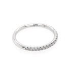 Ogden of Harrogate Jewellery Platinum Diamond Half Eternity Ring, 0.18ct