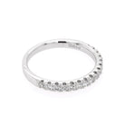 Ogden of Harrogate Jewellery Platinum Diamond Half Eternity Ring, 0.41ct