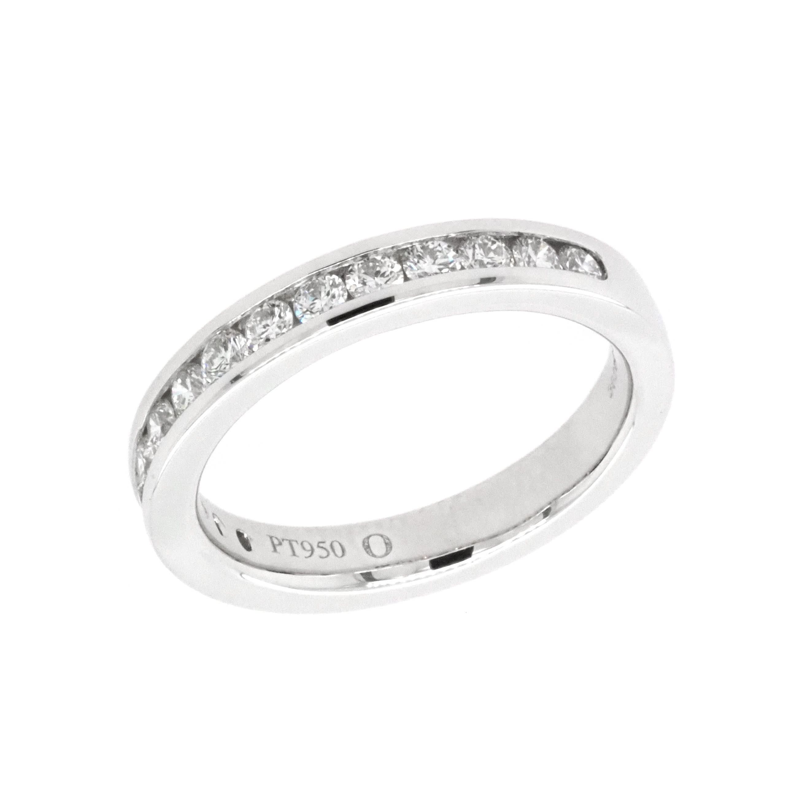 Ogden of Harrogate Jewellery Platinum Diamond Half-Eternity Ring