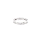 Ogden of Harrogate Jewellery Platinum Diamond-Set Full Eternity Ring