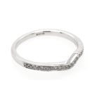 Ogden of Harrogate Jewellery Platinum Diamond Shaped Wedding Ring, 0.13ct