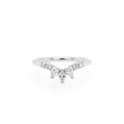 Ogden of Harrogate Jewellery Platinum Diamond 'V' Ring, 0.40ct