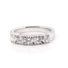 Ogden of Harrogate Jewellery Platinum Five-Stone Diamond Ring