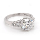 Ogden of Harrogate Jewellery Platinum Five-Stone Diamond Ring with 2.21ct Central Diamond