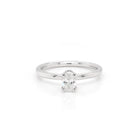 Ogden of Harrogate Jewellery Platinum Oval diamond Solitaire Ring, 0.41ct