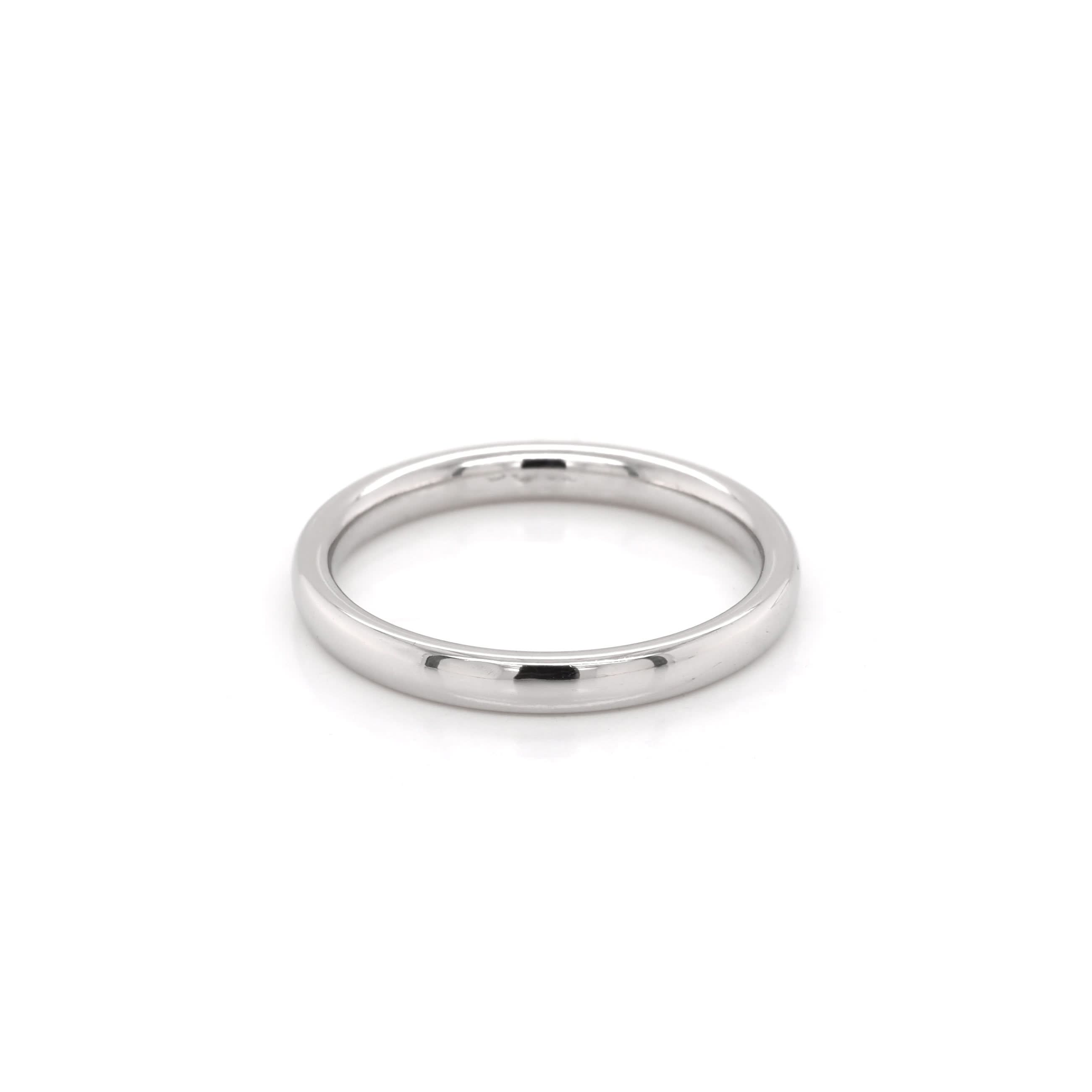 Ogden of Harrogate Jewellery Platinum Wedding Band