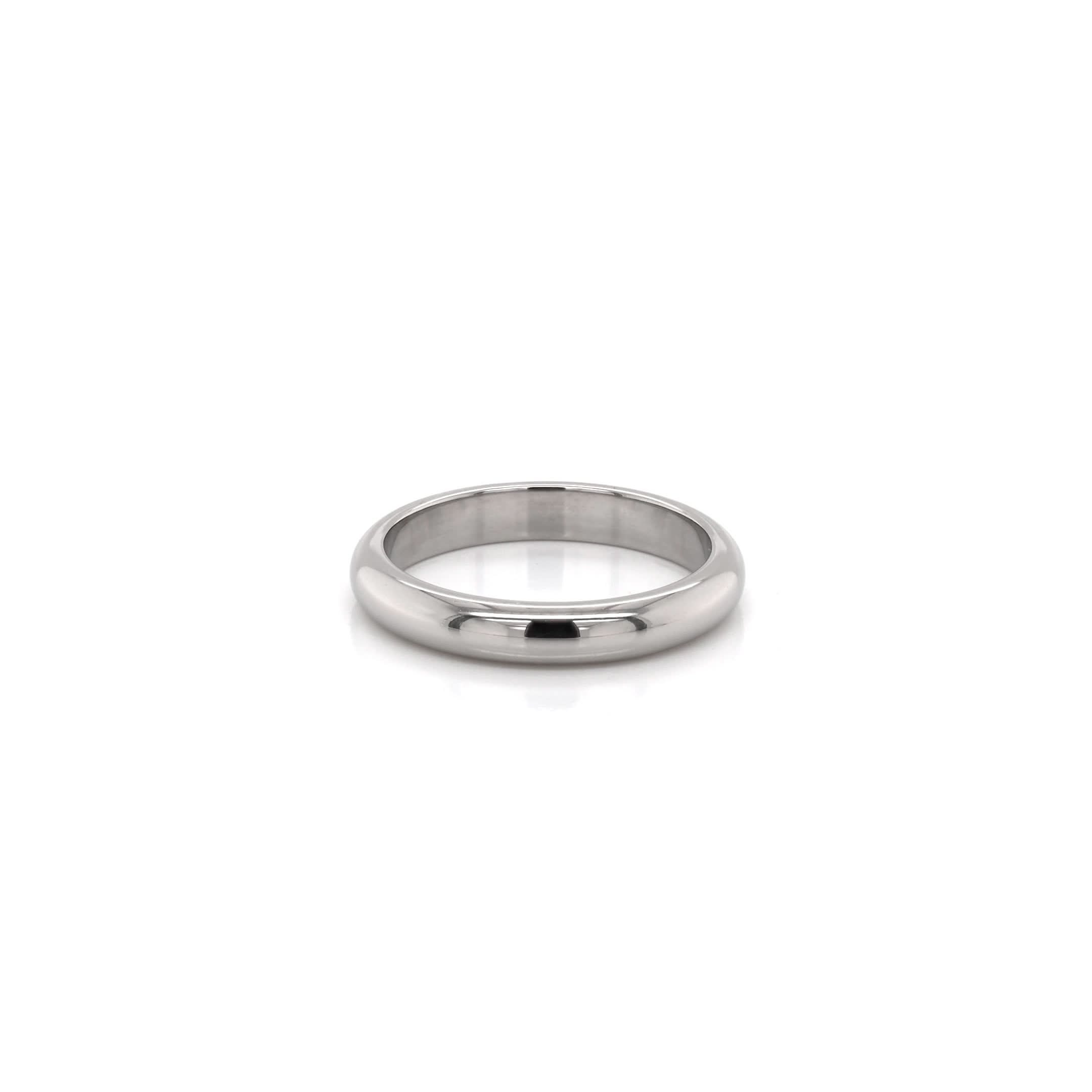 Ogden of Harrogate Jewellery Platinum Wedding Band, Size M