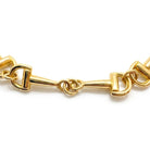 Ogden Of Harrogate Jewellery Snaffle Bit Chain Bracelet in 9ct Yellow Gold