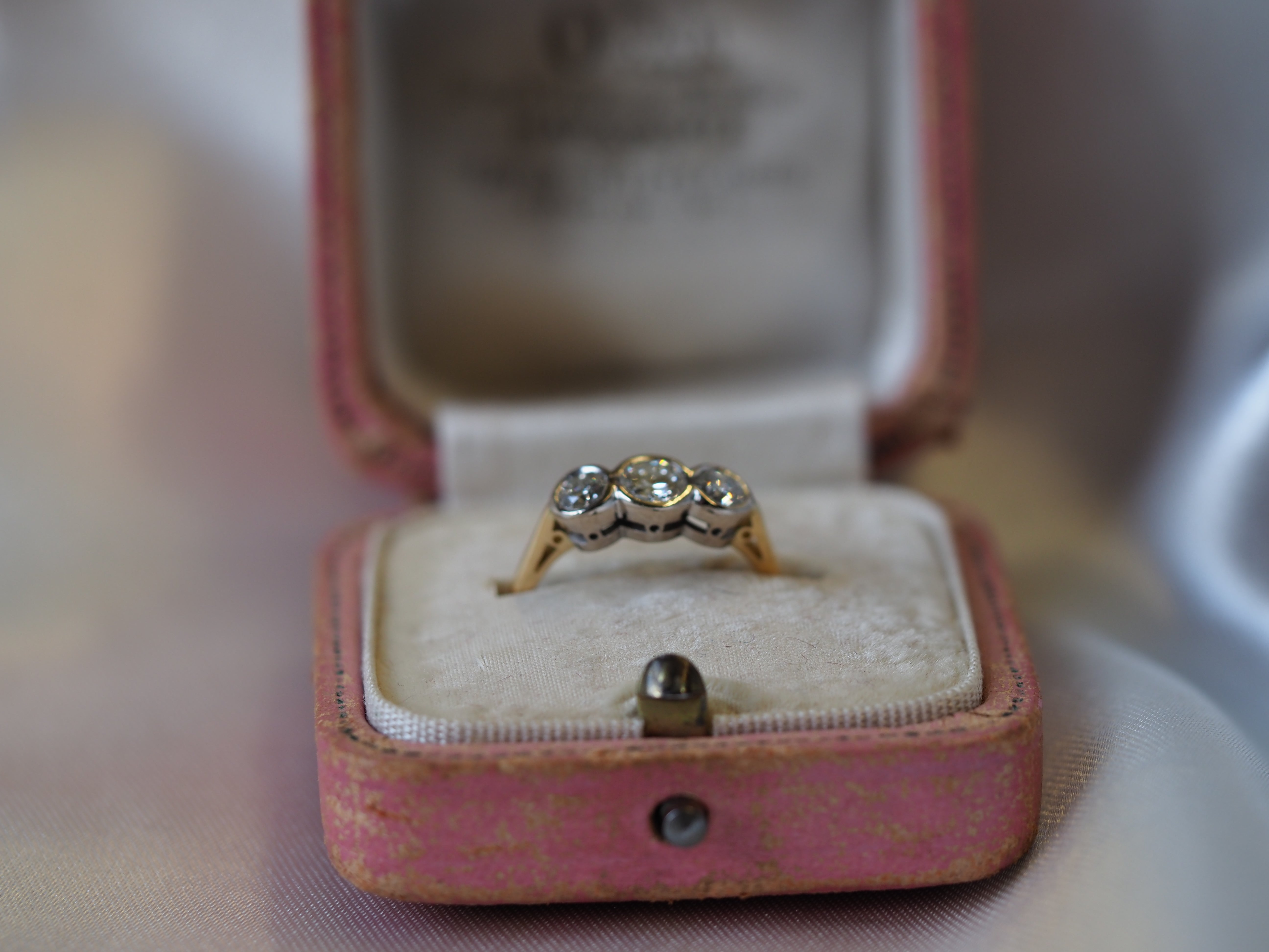 Ogden of Harrogate Jewellery Three-Stone 0.90ct Diamond Ring in 18ct Yellow Gold *POA*