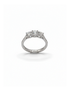 Ogden of Harrogate Jewellery Three Stone Diamond Ring in Platinum