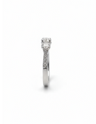 Ogden of Harrogate Jewellery Three Stone Diamond Ring in Platinum