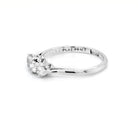 Ogden of Harrogate Jewellery Vintage Platinum Three Stone Diamond Ring
