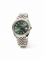 Ogden of Harrogate Luxury Watch Rolex Datejust 41 Green Dial, 2024
