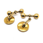 Ogden Of Harrogate Mens Accessories A Pair of 18 carat yellow gold Button Cufflinks Circa 1930s