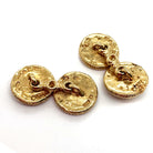 Ogden Of Harrogate Mens Accessories A Pair of Textured Round Cufflinks by  BENGTERIK HALLBERG 1995