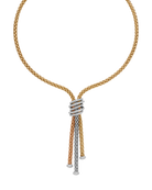 Ogden Of Harrogate Solo Collection Lariat with Diamond Pave'