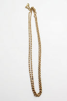 Ogden Of Harrogate Vintage Jewellery A 9ct Yellow Gold Guard Chain Necklace, circa 1930