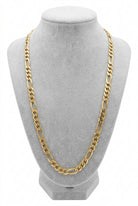 Ogden Of Harrogate Vintage Jewellery A 9ct Yellow Gold Solid Figaro Link Chain