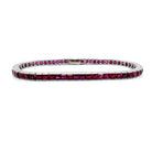 Ogden Of Harrogate Vintage Jewellery A Ruby Line Bracelet