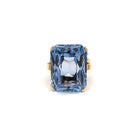 Ogden Of Harrogate Vintage Jewellery A Topaz 9ct Gold Cocktail Ring