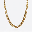Ogden Of Harrogate Vintage Jewellery An 18ct Yellow Gold Fancy Graduated Link Chain Necklace