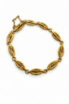 Ogden Of Harrogate Vintage Jewellery An 18ct Yellow Gold Link Bracelet