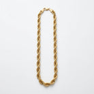 Ogden Of Harrogate Vintage Jewellery An 18ct Yellow Gold Twisted Chunky Rope Chain