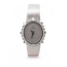 Ogden Vintage Watches Luxury Watch Omega 18ct White Gold Diamond Set Ladies Dress Watch – 1980s, 1.15ct