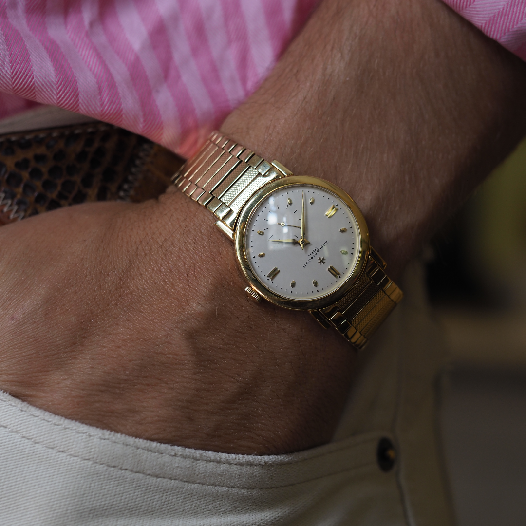 Ogden Vintage Watches Ogden Vintage Watch 18ct Yellow Gold Vacheron Constantin Geneve Manual Wind Watch