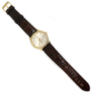 Omega Luxury Watch Omega DeVille 18ct Yellow Gold Automatic with Omega Strap and Gold Plated Omega Buckle
