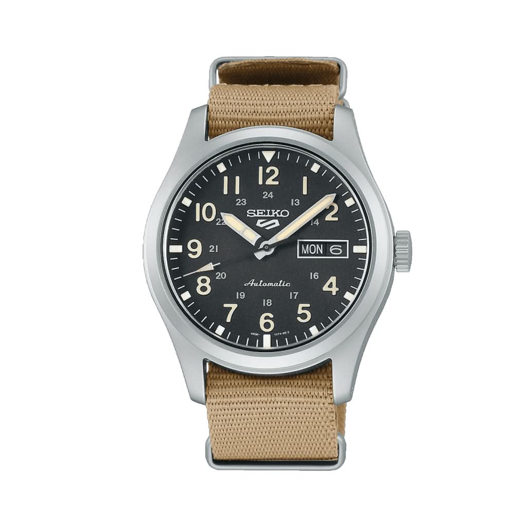 Seiko Luxury Watch Seiko 5 Sports Automatic Date Watch on Strap SRPG35K1