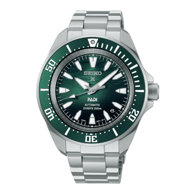 Seiko Luxury Watch Seiko Prospex PADI 60th Anniversary Automatic Dive Watch – Underwater Green Dial